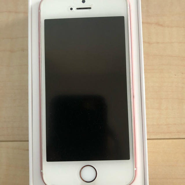 スマートフォン/携帯電話iPhone SE Rose Gold 64 GB SIMフリー