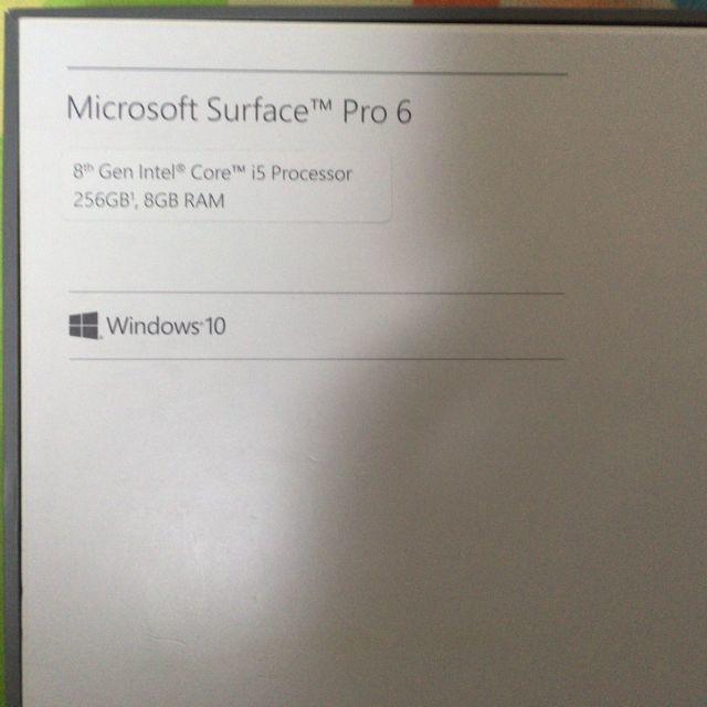 Surface pro6 i5 8g 256gb office2016