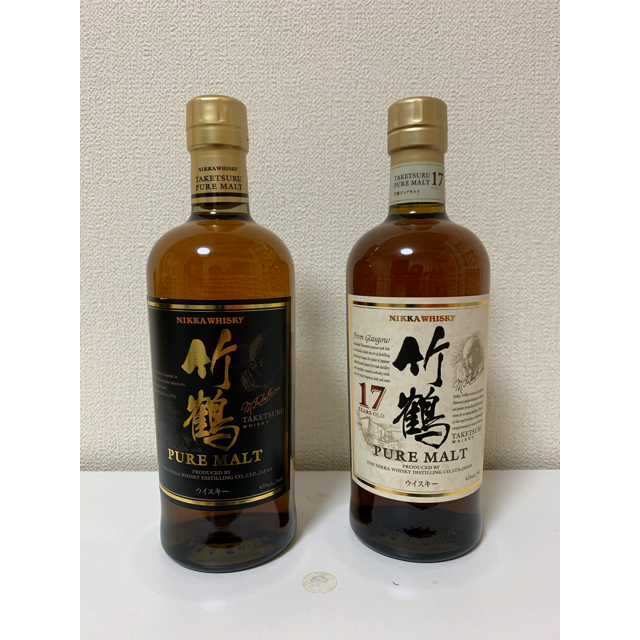 友様専用‼︎竹鶴17年&ピュアモルト(旧ボトル) 各1セット 【初売り