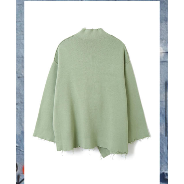 BEAUTY&YOUTH UNITED ARROWS(ビューティアンドユースユナイテッドアローズ)のperverze  Crash Midi Cardigan / Green レディースのトップス(カーディガン)の商品写真