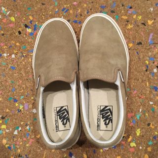 ヴァンズ(VANS)のvans スリッポン スウェード(スリッポン/モカシン)