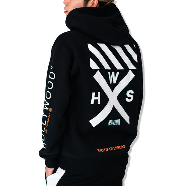 ハリウッドスター パーカー HWS `LOGO` hoodie