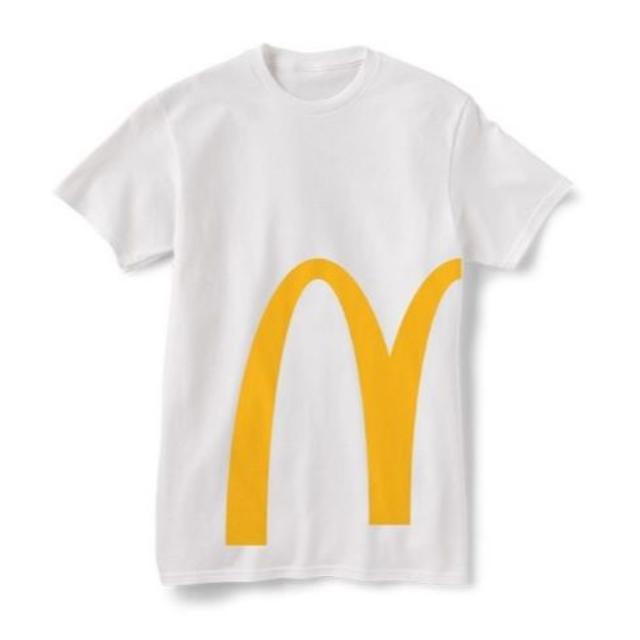 マクドナルド(マクドナルド)のマクドナルド　ビックアーチロゴ　TシャツLサイズ メンズのトップス(Tシャツ/カットソー(半袖/袖なし))の商品写真