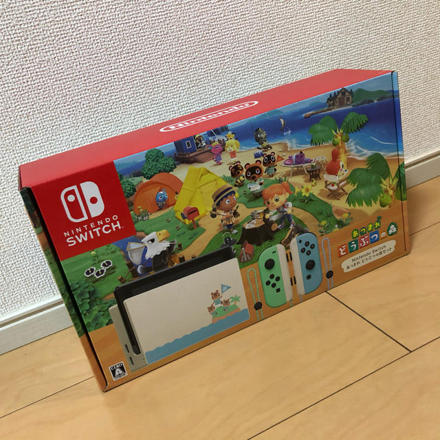 NintendoSwitchどうぶつの森同梱版　Switch ゲームソフト　ゲーム機本体　どうぶつ森