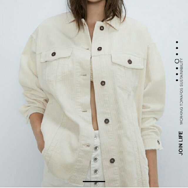 ZARA コーデュロイジャケット　XS