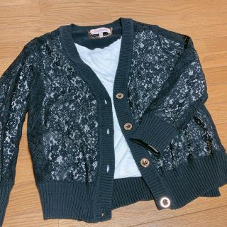 ジューシークチュール(Juicy Couture)のいちごさま専用　ジューシークチュール　透け素材カーディガン(カーディガン)