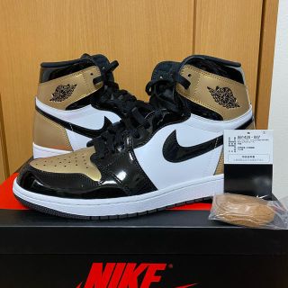 ナイキ(NIKE)のNIKE JORDAN1 GOLD TOE US13 31cm AJ1 おまけ有(スニーカー)