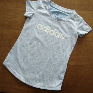 アディダス(adidas)のadidas 女児Tシャツ120 水色(Tシャツ/カットソー)