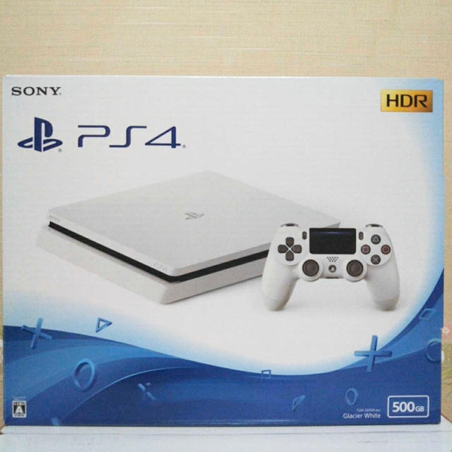 PS4 本体 500GB ホワイト 新品未開封 エンタメ/ホビー ゲームソフト