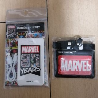 マーベル(MARVEL)のNUMBER NINE様専用　マーベルモバイルバッテリー&ＩＤカードホルダー(バッテリー/充電器)