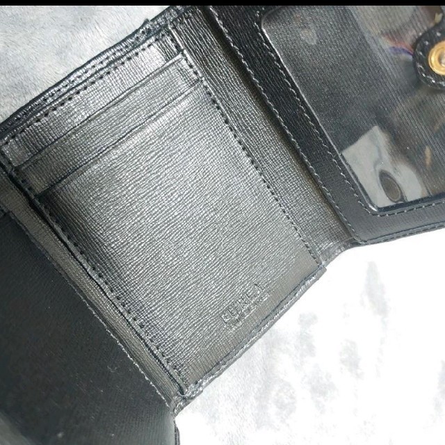 Furla(フルラ)のFURLA フルラ 3つ折り 財布 ブラック レディースのファッション小物(財布)の商品写真