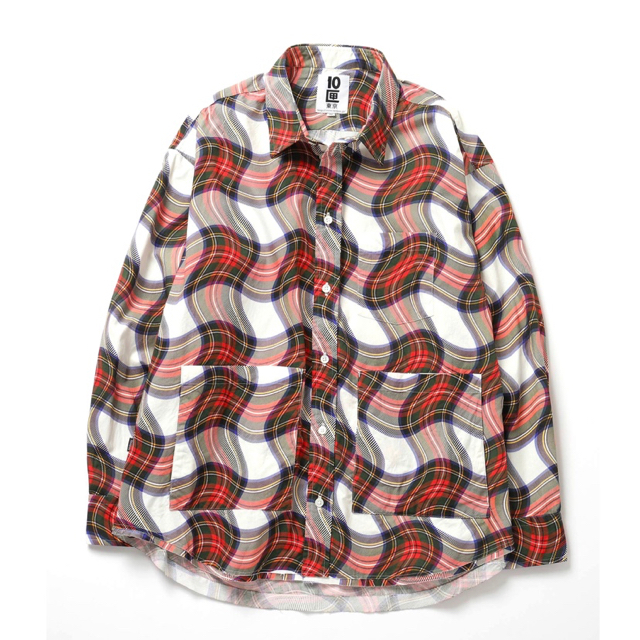 TENBOX 10匣 テンボックス MUSHROOM NIGHT SHIRT L