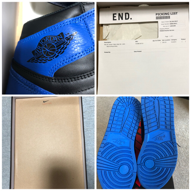 NIKE(ナイキ)のNIKE AIR JORDAN 1 RETRO HIGH OG ROYAL メンズの靴/シューズ(スニーカー)の商品写真