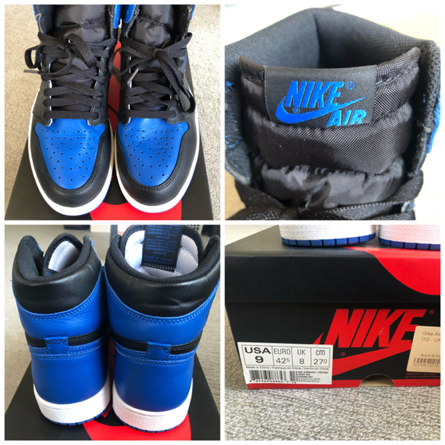 NIKE(ナイキ)のNIKE AIR JORDAN 1 RETRO HIGH OG ROYAL メンズの靴/シューズ(スニーカー)の商品写真