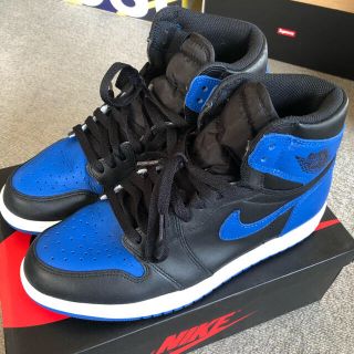 ナイキ(NIKE)のNIKE AIR JORDAN 1 RETRO HIGH OG ROYAL(スニーカー)