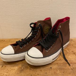 コンバース(CONVERSE)のコンバース　オールスター　converse allstar 茶　25.5cm(スニーカー)