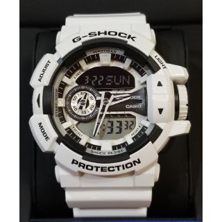 極美品！CASIO G-SHOCK
GA-400 ホワイト(腕時計(デジタル))