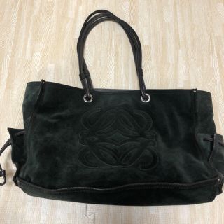 ロエベ(LOEWE)のLOEWE スエードトートバッグ(トートバッグ)