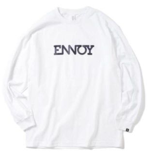 ワンエルディーケーセレクト(1LDK SELECT)の値下げ！【XLサイズ】ENNOY L/S TEE (WHITE)(Tシャツ/カットソー(七分/長袖))