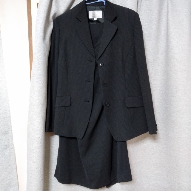 大きいサイズ　リクルートスーツ　三点セット レディースのフォーマル/ドレス(スーツ)の商品写真