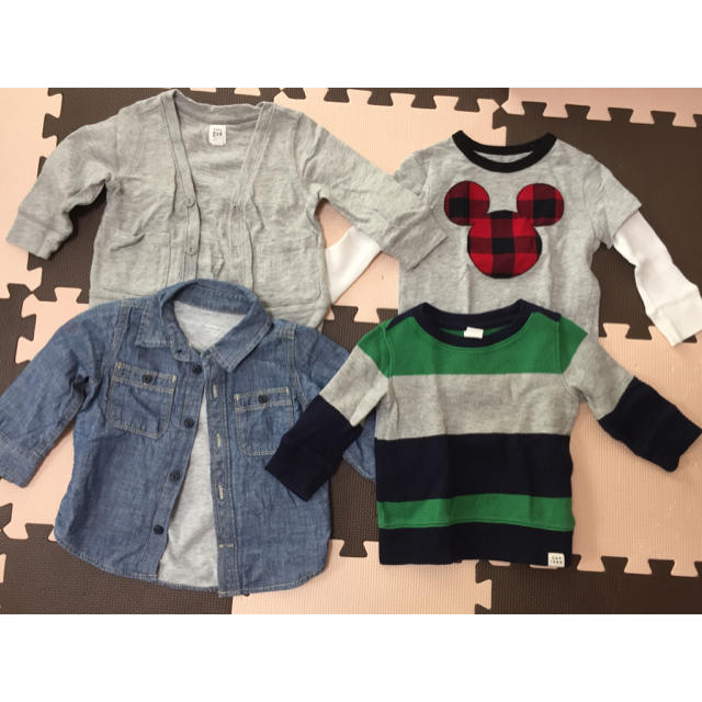 GAP(ギャップ)の子供服 まとめ売りGAP   80〜90サイズ(12〜18ヶ月) キッズ/ベビー/マタニティのベビー服(~85cm)(その他)の商品写真