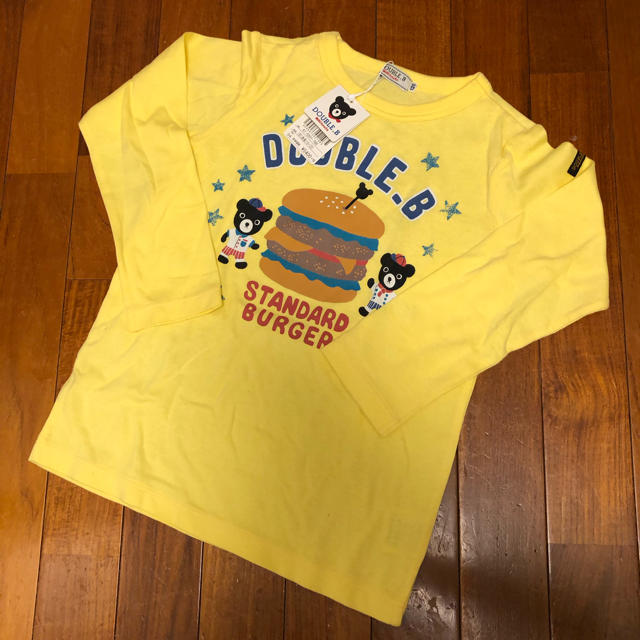 DOUBLE.B(ダブルビー)のダブルB ロングTシャツ　120 キッズ/ベビー/マタニティのキッズ服男の子用(90cm~)(Tシャツ/カットソー)の商品写真