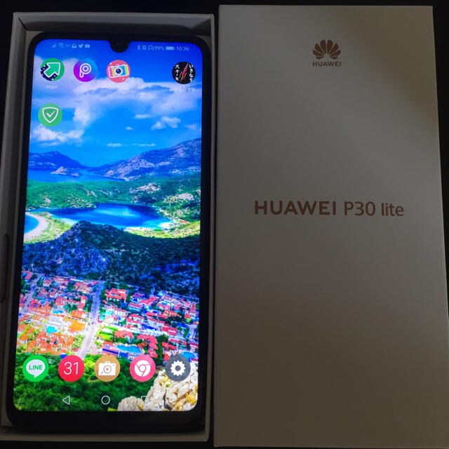 HUAWEI P30 lite ミッドナイトブラック 64 GB