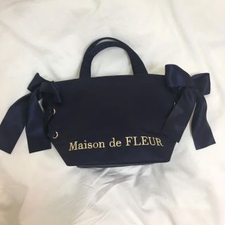 メゾンドフルール(Maison de FLEUR)のメゾンドフルール リボントートバック(ハンドバッグ)