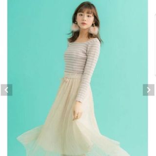 ジルバイジルスチュアート(JILL by JILLSTUART)のぴゅるっこ様専用　jill by jill stuart ボーダートップス(カットソー(長袖/七分))