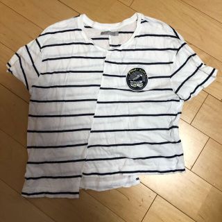 ベルシュカ(Bershka)のTシャツ　丈短め(Tシャツ(半袖/袖なし))