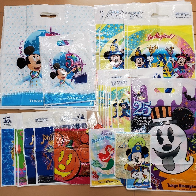 Disney ディズニー シー ランド ショップ袋 ショッパー お土産袋 小分け袋 限定の通販 By ソーイング ディズニーならラクマ