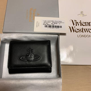 ヴィヴィアンウエストウッド(Vivienne Westwood)のヴィヴィアン 財布 折り財布 ブラック 新品未使用 レザー プレゼント レア(財布)