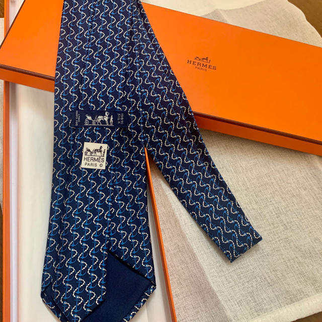 ゆゆゆ様専用【新品 箱付き】エルメス HERMES ネクタイ 格安販売中 www