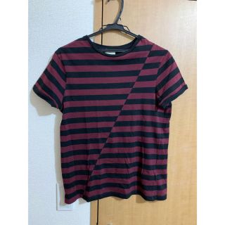 サンローラン(Saint Laurent)のSaint Laurent サンローラン ボーダーカットソー Tシャツ(Tシャツ/カットソー(半袖/袖なし))