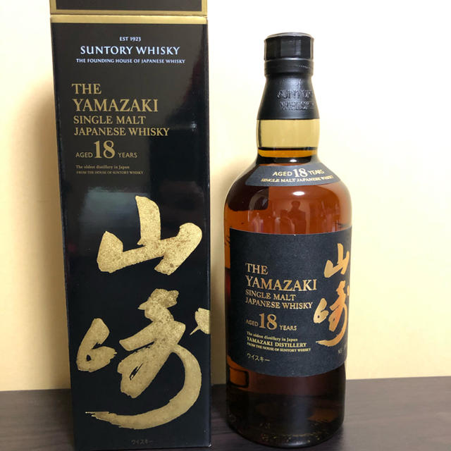 山崎18年　専用化粧箱付