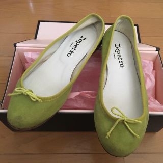 レペット(repetto)のレペット Repetto レッドバレエ バレエシューズ 36 1/2(バレエシューズ)