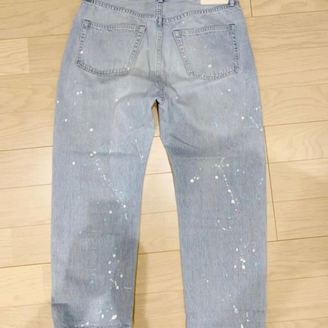 UNUSED(アンユーズド)のUNUSED  アンユーズド ドリップ デニム パンツ  メンズのパンツ(デニム/ジーンズ)の商品写真