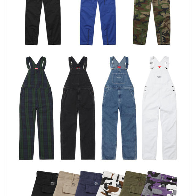 Supreme(シュプリーム)のsupreme denim overalls シュプリーム  オーバーオール メンズのパンツ(サロペット/オーバーオール)の商品写真