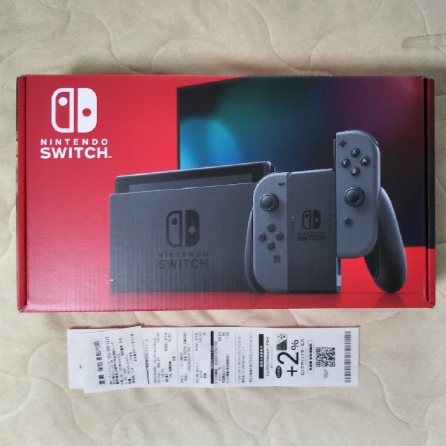 Nintendo Switch(グレー)新品・未開封のサムネイル