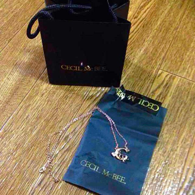 CECIL McBEE(セシルマクビー)のCECILMcBEE♡ネックレス レディースのアクセサリー(ネックレス)の商品写真