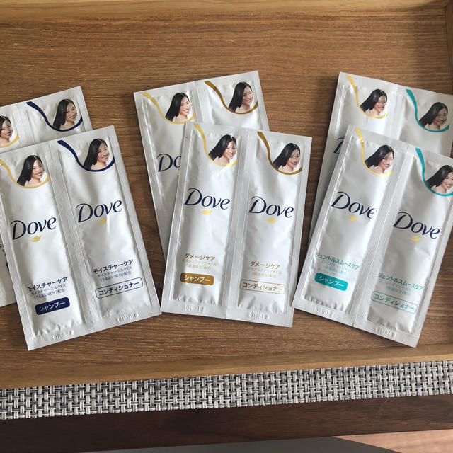 Unilever(ユニリーバ)のDove シャンプー　コンディショナー コスメ/美容のキット/セット(サンプル/トライアルキット)の商品写真