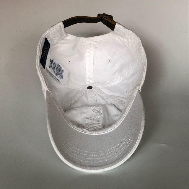 POLO RALPH LAUREN(ポロラルフローレン)の新品 未使用 ポロ ラルフローレン ビッグ ポニー キャップ 白 K011 メンズの帽子(キャップ)の商品写真