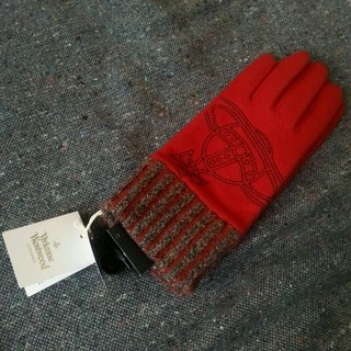ヴィヴィアンウエストウッド(Vivienne Westwood)のヴィヴィアン メンズ手袋 スマホ対応(手袋)