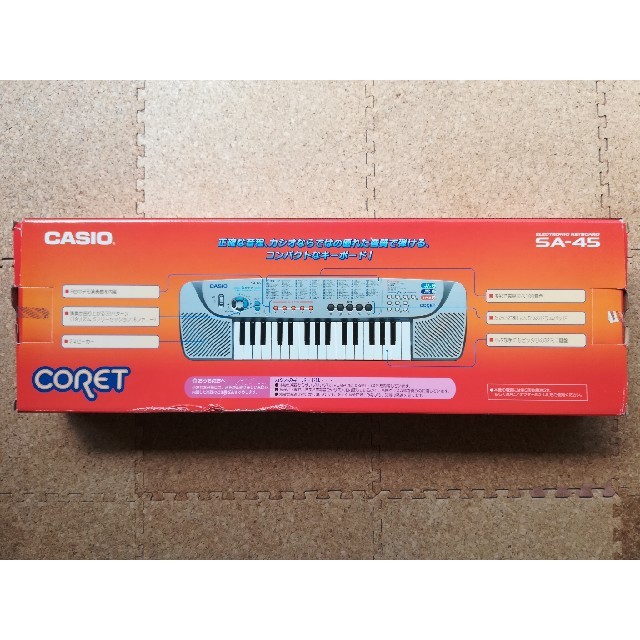 CASIO(カシオ)の電子キーボード CASIO SA-45 楽器の鍵盤楽器(キーボード/シンセサイザー)の商品写真