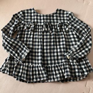 ザラキッズ(ZARA KIDS)のZARA Baby ギンガムチェック  ブラウス(ブラウス)