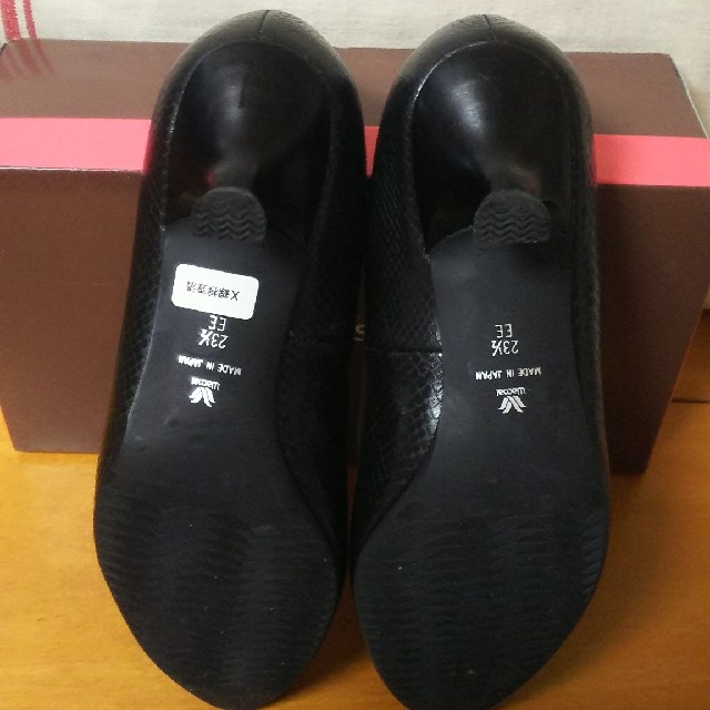 Wacoal(ワコール)の【専用】success walk 黒型おし&ブルーメッシュパンプス23.5センチ レディースの靴/シューズ(ハイヒール/パンプス)の商品写真
