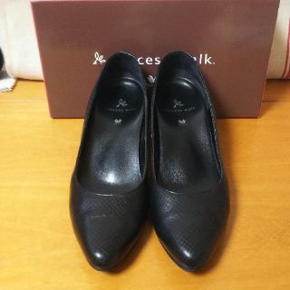 ワコール(Wacoal)の【専用】success walk 黒型おし&ブルーメッシュパンプス23.5センチ(ハイヒール/パンプス)