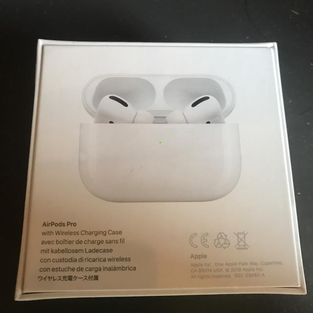 オーディオ機器Apple AirPods pro 新品未開封