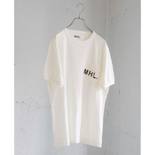 マーガレットハウエル(MARGARET HOWELL)の未使用品　MHL Tシャツ ホワイト メンズ(Tシャツ/カットソー(半袖/袖なし))