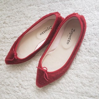 レペット(repetto)のレペットバレーシューズ☆ロンハーマン別注◽赤　サイズ37(バレエシューズ)